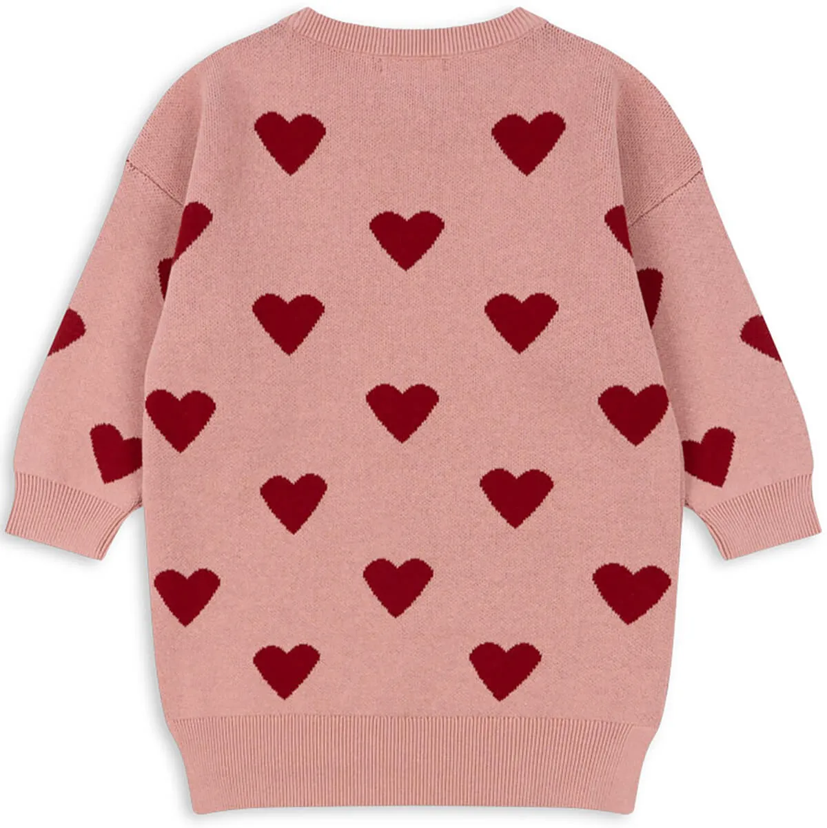 Lapis Knit Dress in Mellow Rose by Konges Slojd