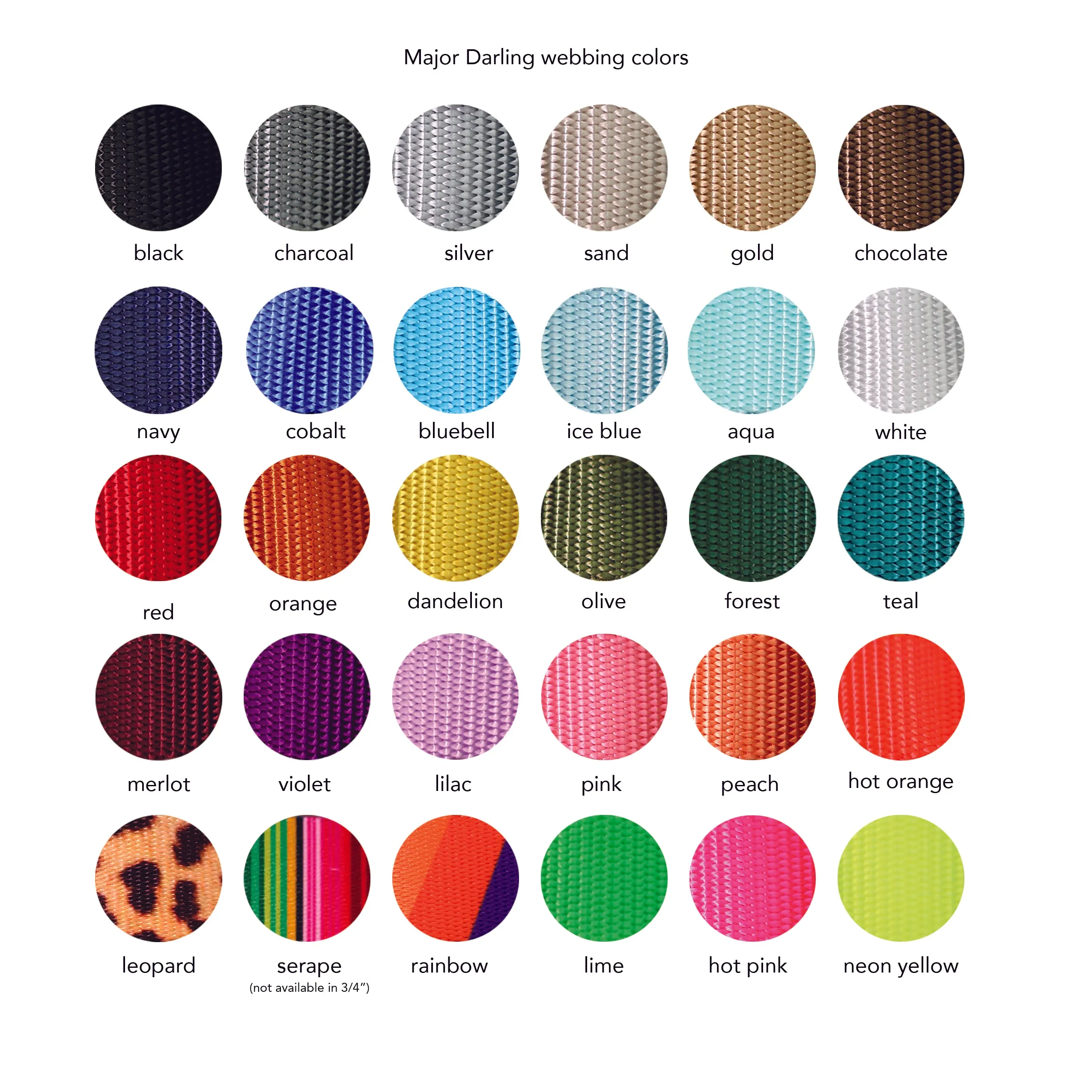 martingale collar / CUSTOM COLORS