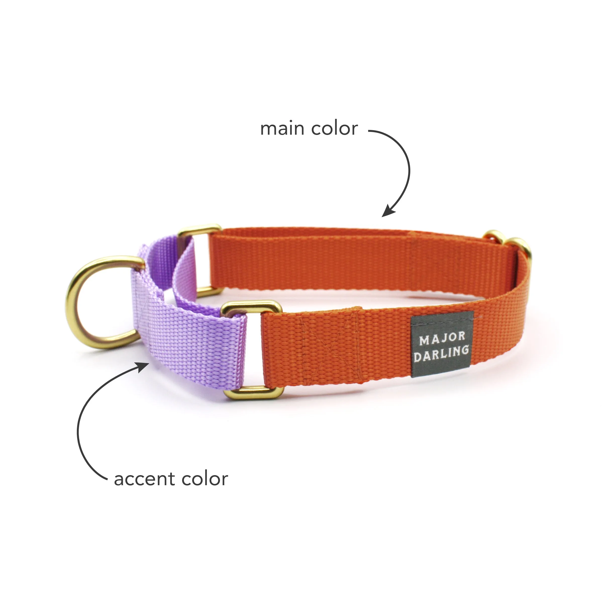martingale collar / CUSTOM COLORS