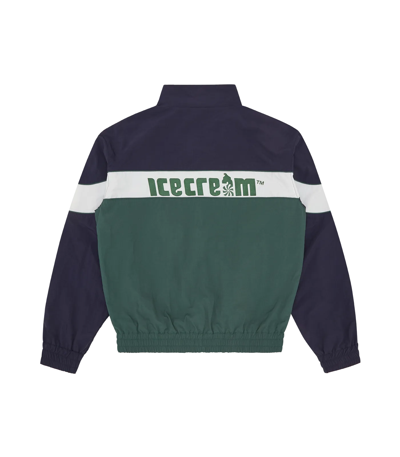 SOFT SERVE TRACK JACKET - NAVY