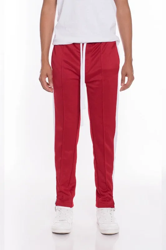 STRIPES TRICOT TAPERED PANTS