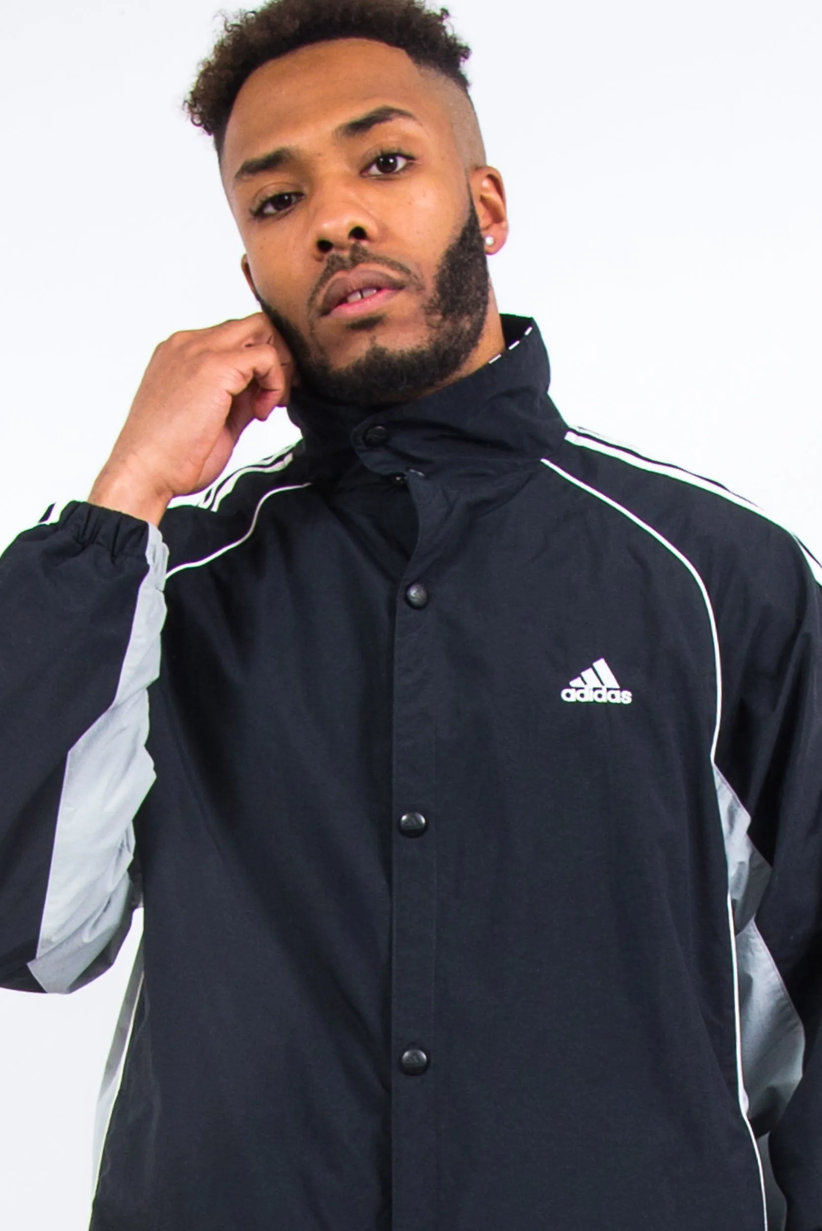 Y2K Adidas Sports Windbreaker