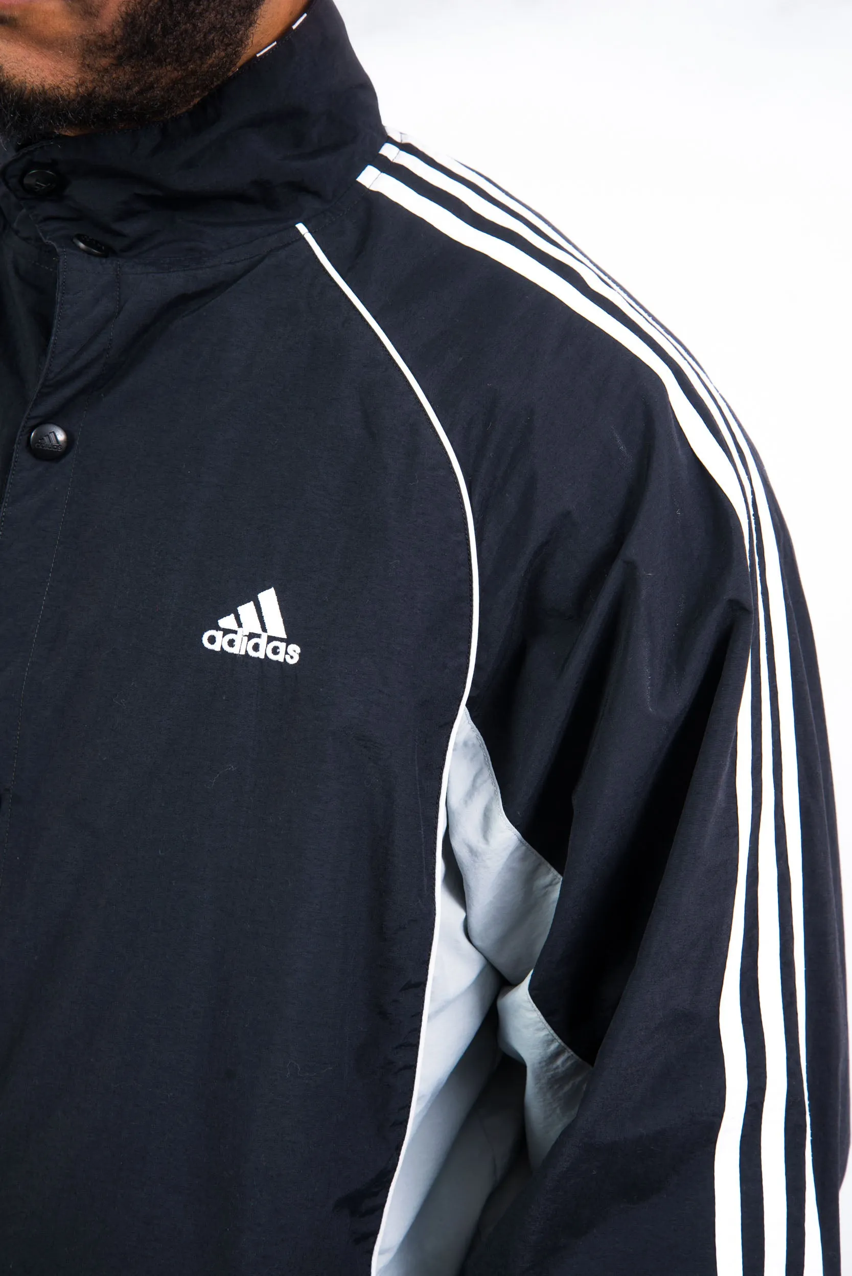 Y2K Adidas Sports Windbreaker